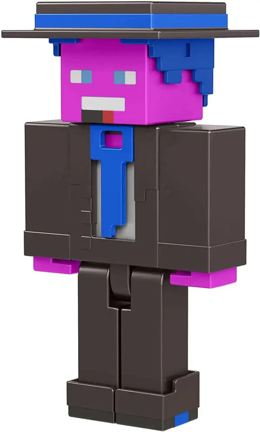 Minecraft Creator Series Bunny Slippers with Striped Tie Action Figure by Mattel - Image 5