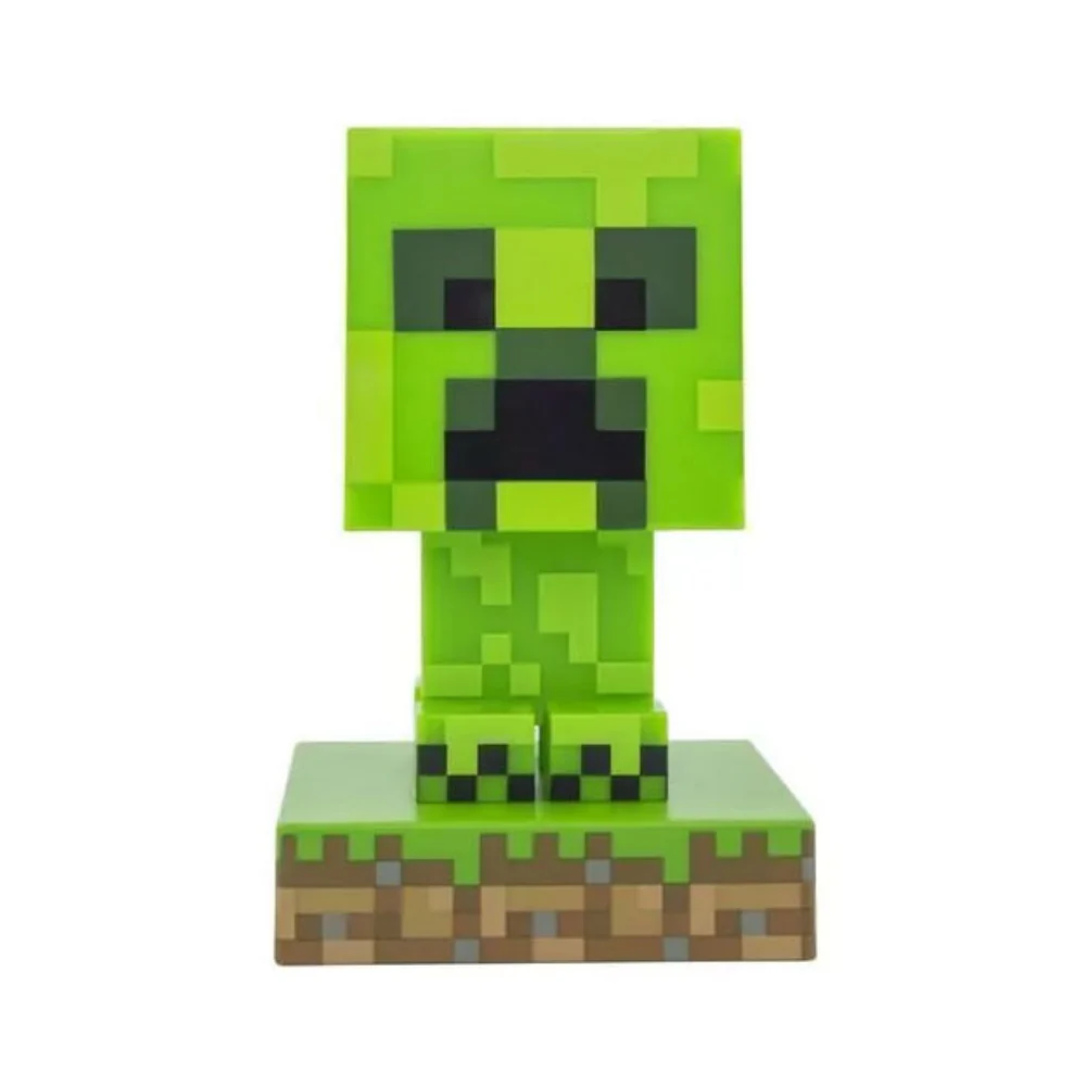 Minecraft Creeper  Icon Light with Sound Lamp