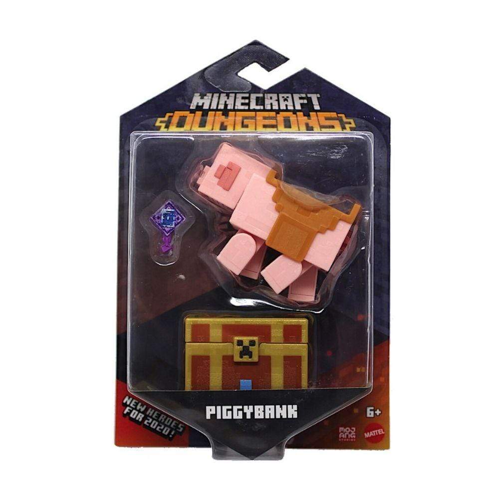 MINECRAFT DUNGEONS 3.25" Piggybank FIGURE - Image 2