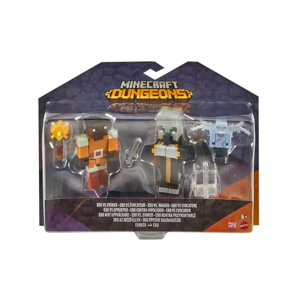 MINECRAFT DUNGEONS HAL & NAMELESS ONE 2- PACK FIGURES