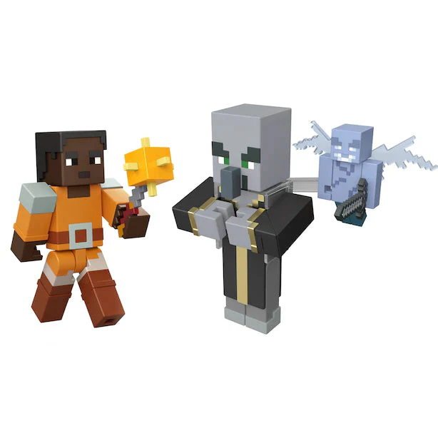 MINECRAFT DUNGEONS HAL & NAMELESS ONE 2- PACK FIGURES - Image 2