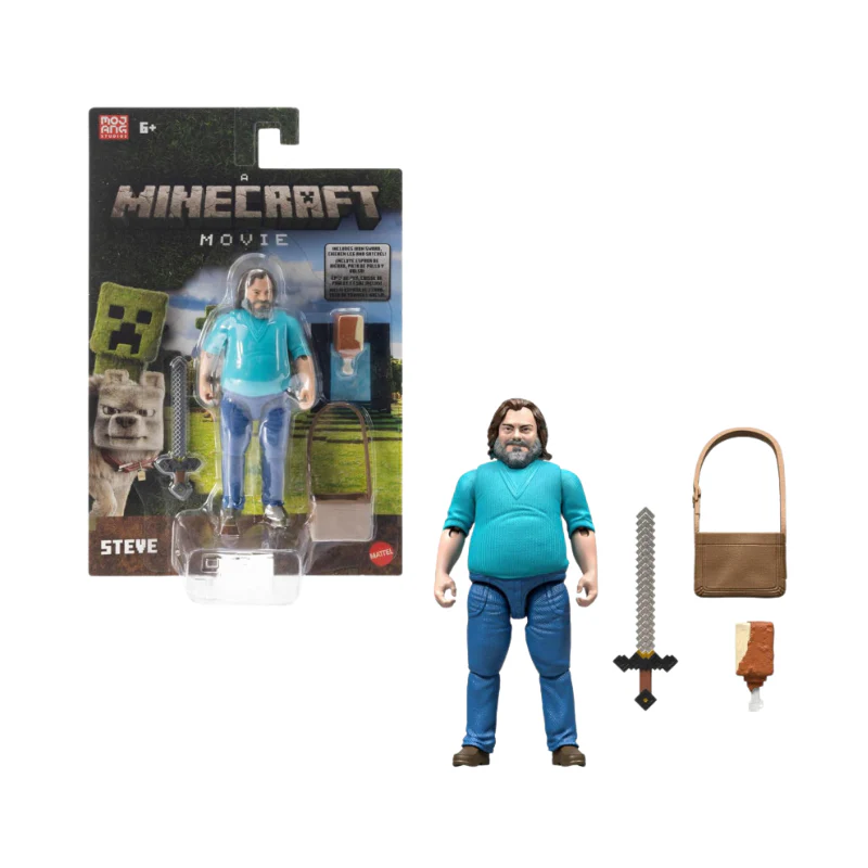 Minecraft Minecraft Movie Figure Steve Toys by Mattel