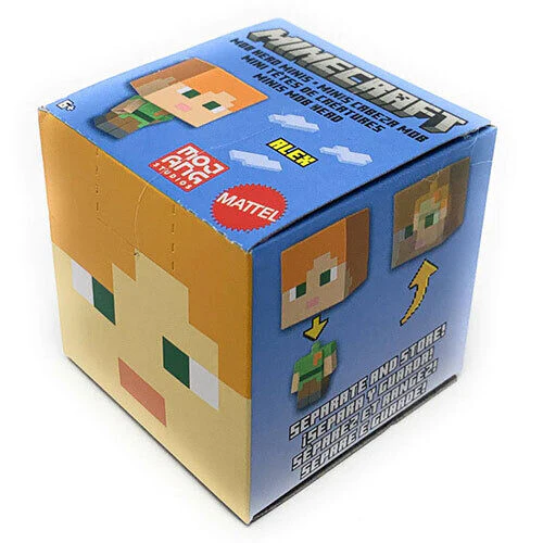 Minecraft Minis Mob Head Toy Figure - Alex - Image 2