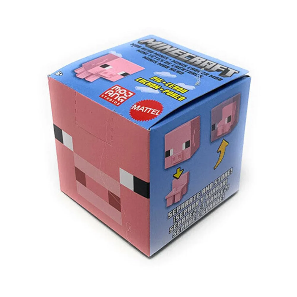 Minecraft Minis Mob Head - Cochon
