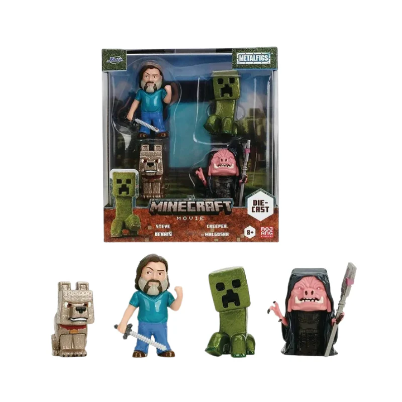 Minecraft Movie 4-Pack 2.5" Figures By Jada