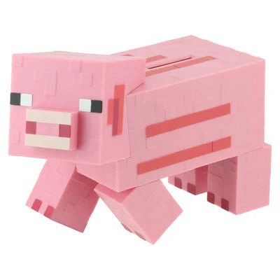 Minecraft piggy bank