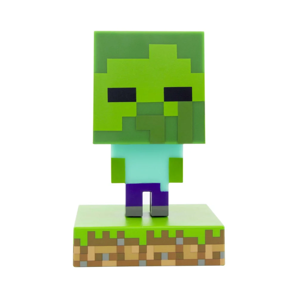 Minecraft Zombie  Icon Light with Sound Lamp