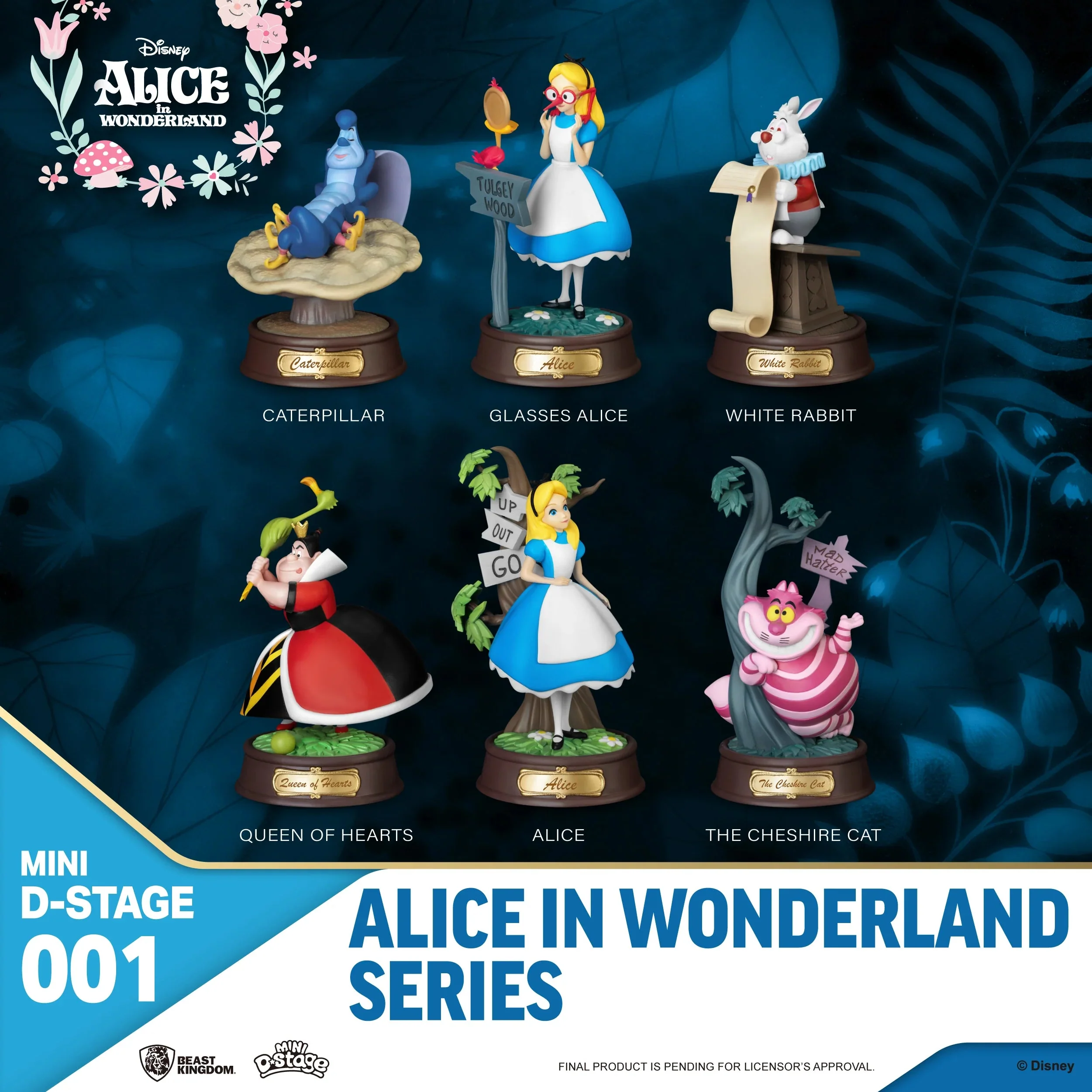 Disney Alice in Wonderland Series Set Mini Diorama Stage-001 (Stage-001) - Image 2