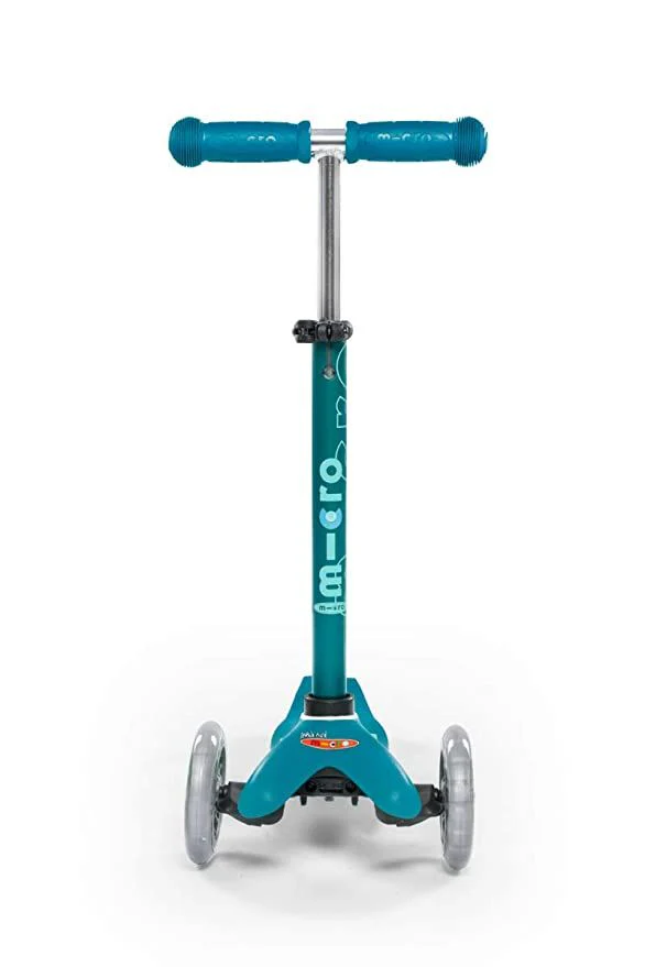 Micro Mini Classic Scooter with LED Wheels (Aqua) - Image 2