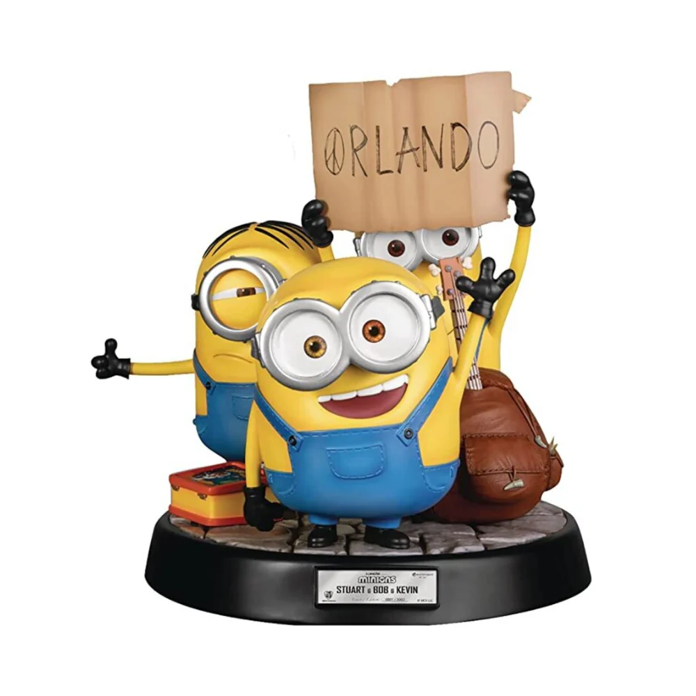 Minions Stuart & Bob & Kevin Master Craft Statue by Beast Kingdom
