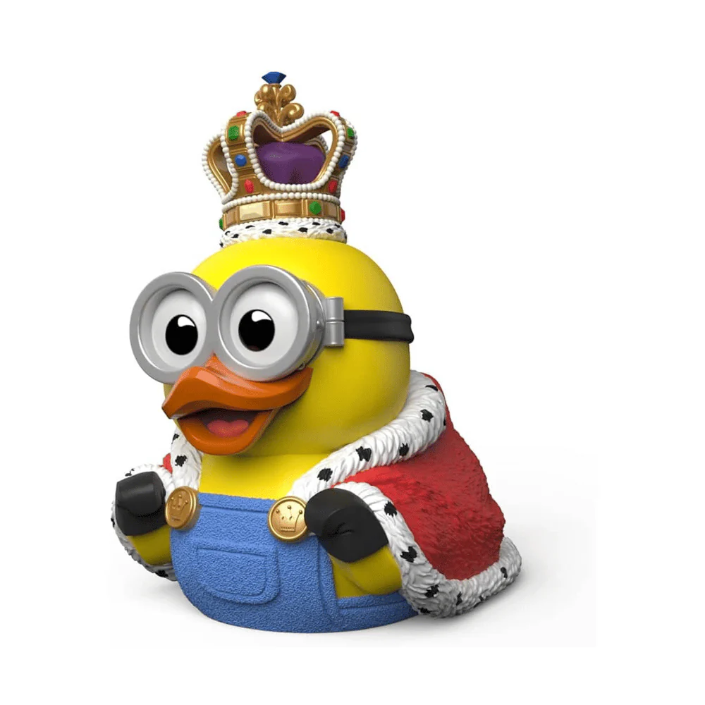 Minions 1st Edition King Bob Cosplaying Rubber Duck By TUBBZ
