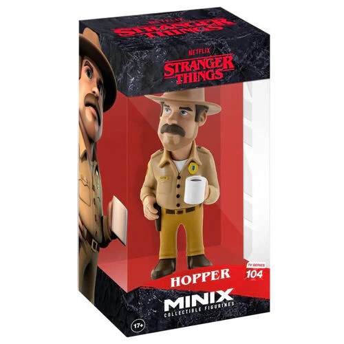 STRANGER THINGS HOPPER FIGURE 12 Inch By MINIX - Image 2