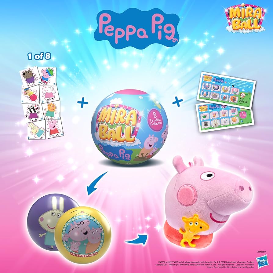 Miraball Peppa Pig Assortment 1pc - Image 3