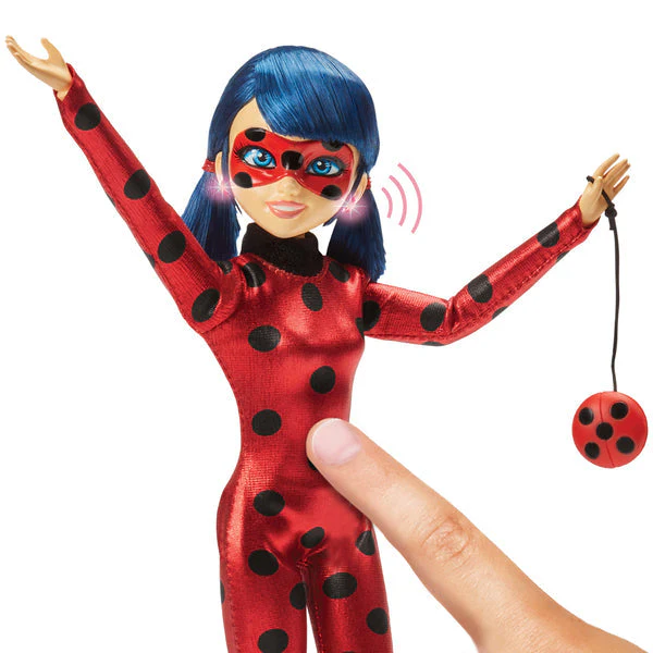 Miraculous Talk and Sparkle Lady Bug Doll - Image 2