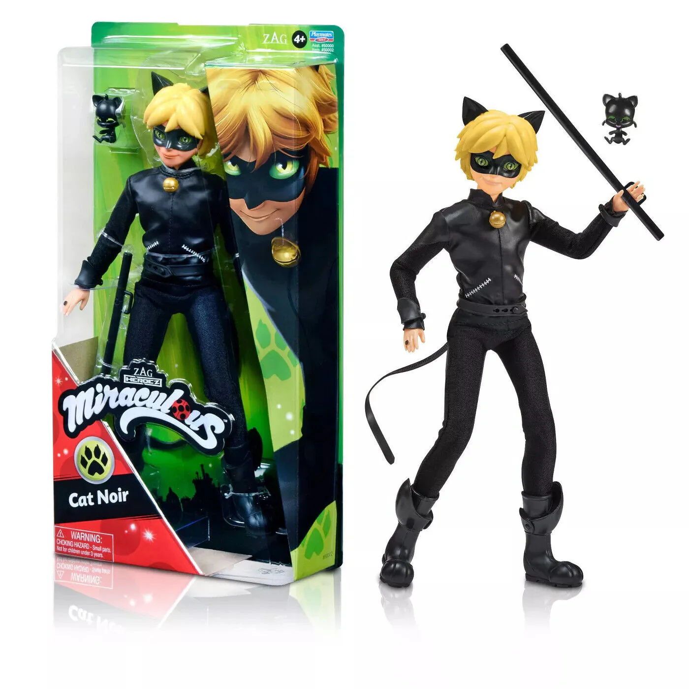 Miraculous Heroez Fashion Doll - Cat Noir - Image 2