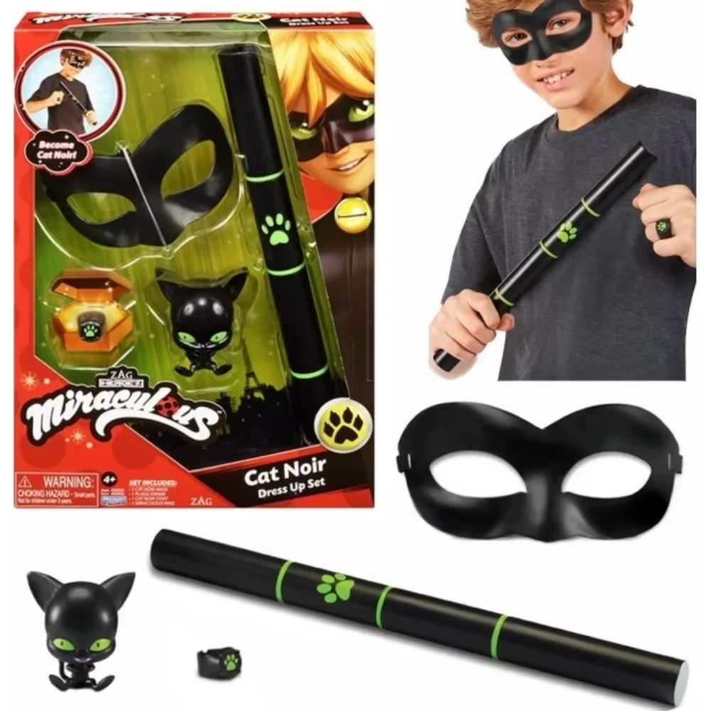 Miraculous Heroez Role Play Set - Cat Noir Dress Up Set - Image 3