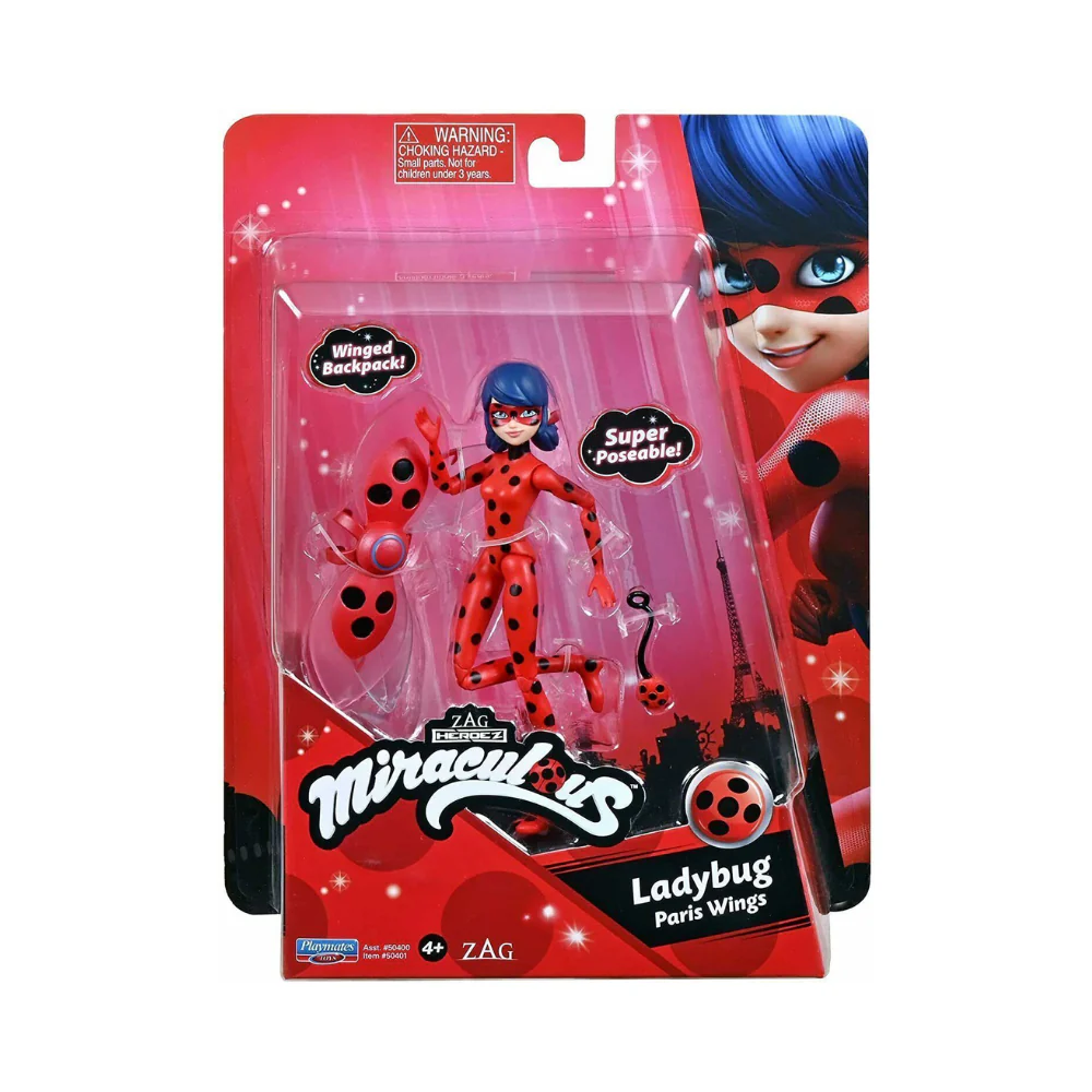 Miraculous Moments Small Dolls - Ladybug Paris Wings
