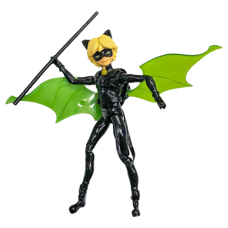 Miraculous Cat Noir Battle Wings Figure with Accessories - Image 3