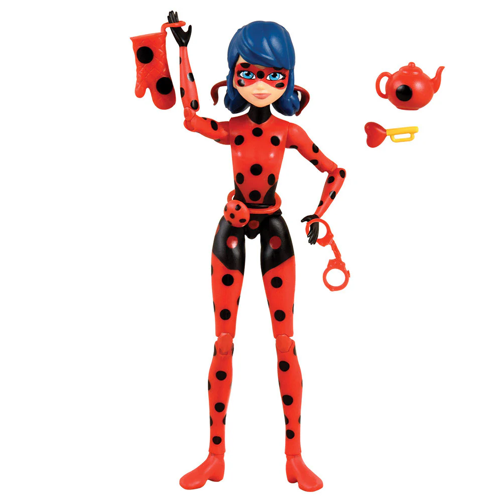 Miraculous Moments Small Dolls - Lady Bug & Lucky Charm - Image 3