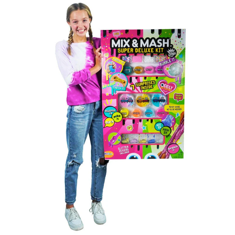 Mix & Mash Deluxe DIY Slime Set Gift Box - Image 2