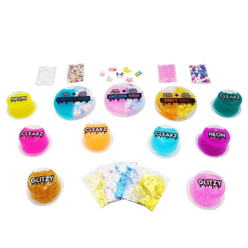 Mix & Mash Deluxe DIY Slime Set Gift Box - Image 3