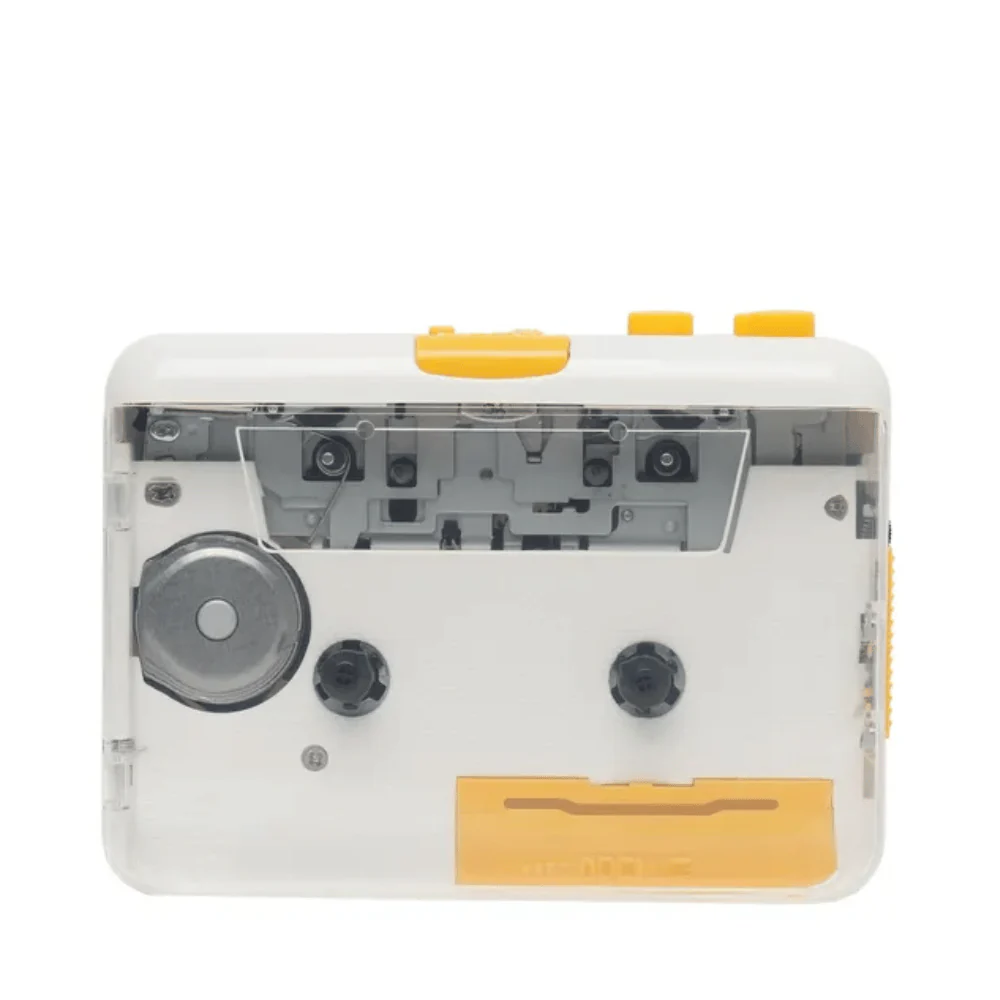 JO9 CASSETTE PLAYER (CLEAR SUPER USB) - WHITE By MJI