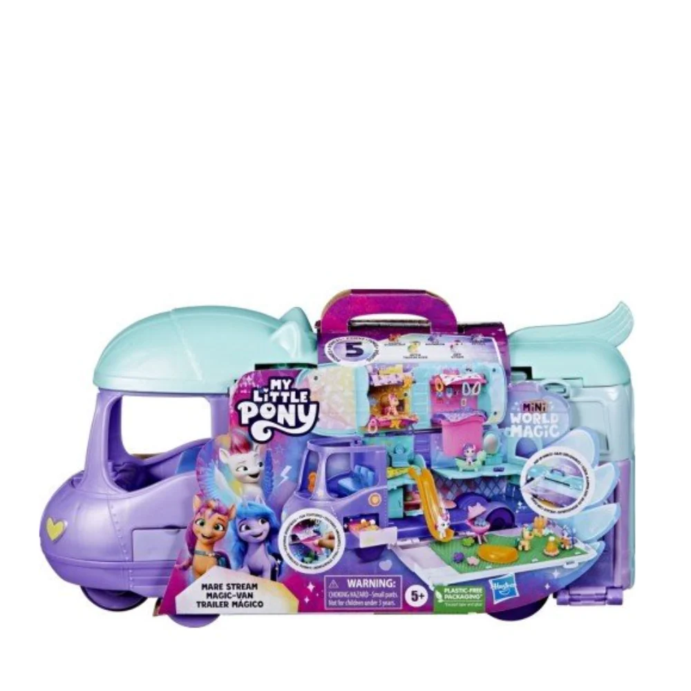 My Little Pony Mini World Magic Mare Stream Trailer Playset by Hasbro