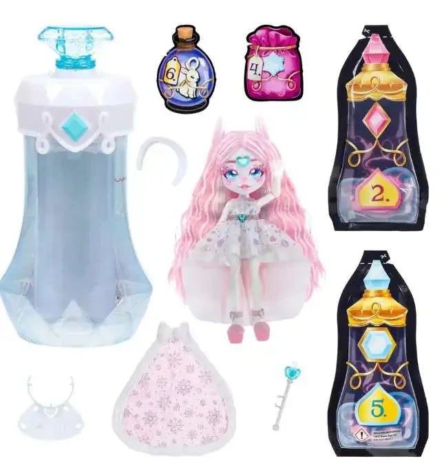 Magic Mixies Pixlings S1 DOLL WHITE - BUNNY By Moose Toys - Image 2