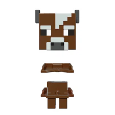 Minecraft Mob Head Minis Cow Figure - Image 2