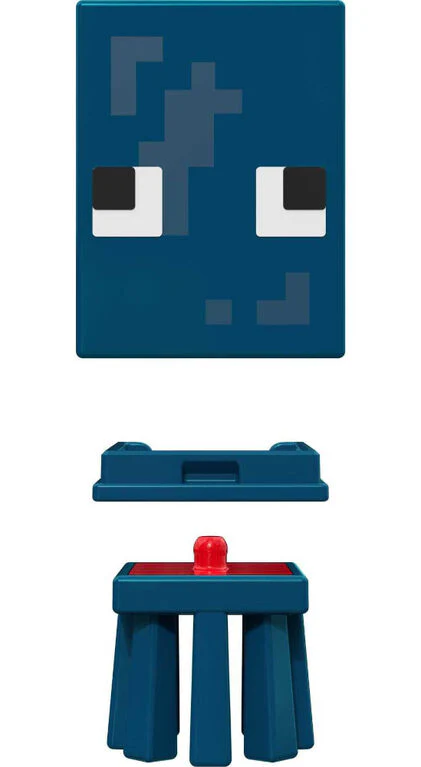 Minecraft Mob Head Minis Squid Figure - Image 2