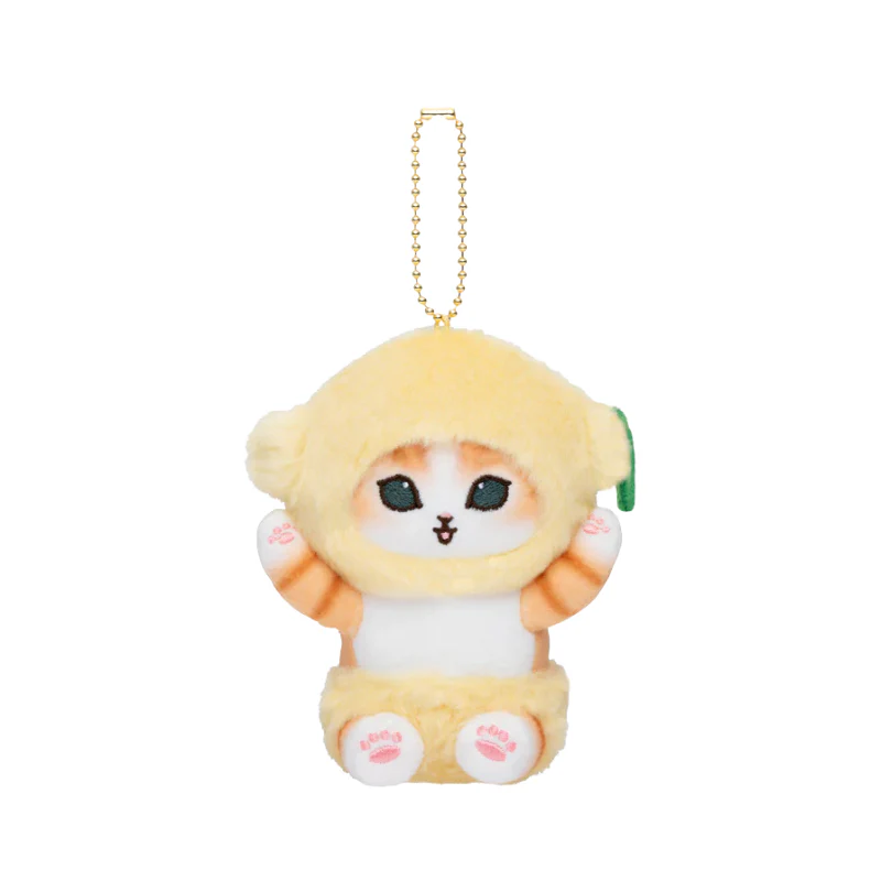 Mofusand LemonMeow Mascot Keychain (S)