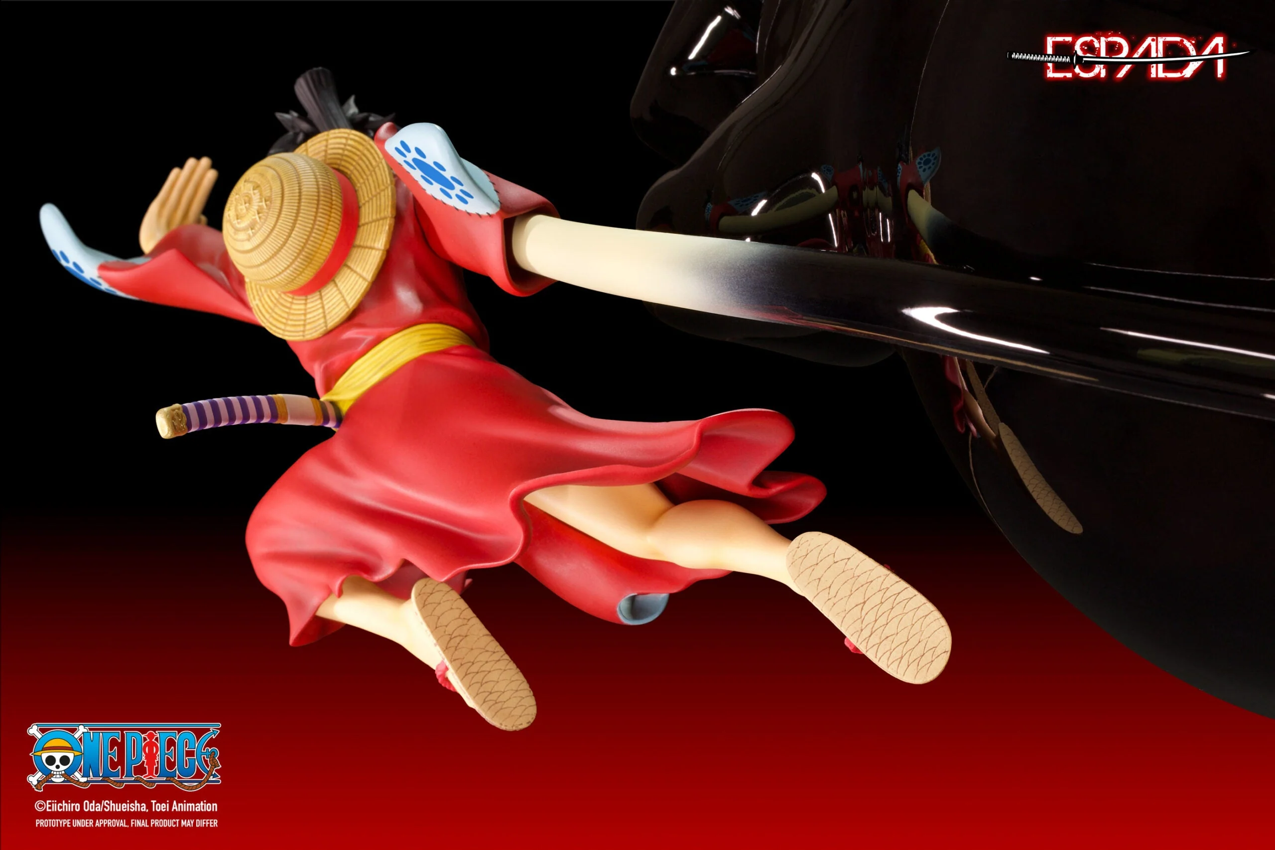 One Piece Monkey D. Luffy - 1/8th scale PVC Wall Statue By Espada Art - Image 5