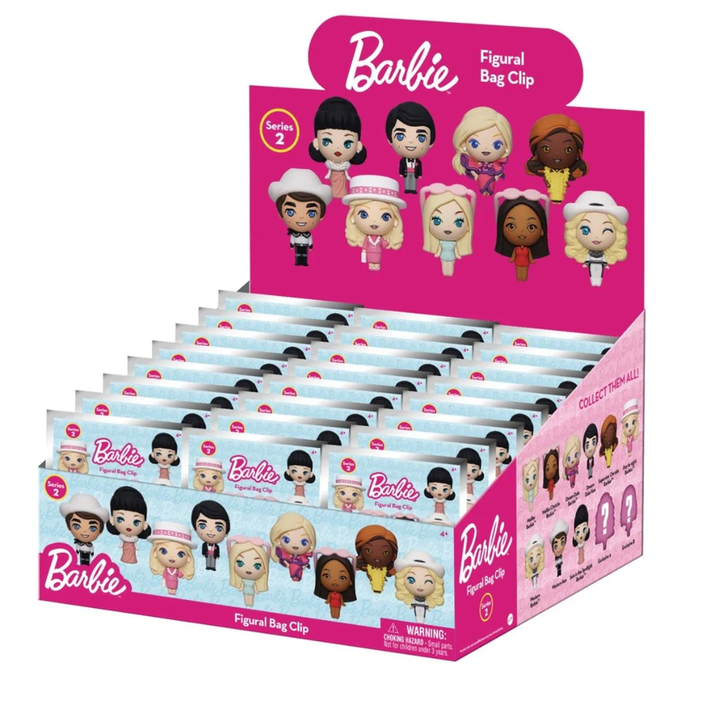 Monogram: Barbie 3D Foam Bag Clip, Series 2