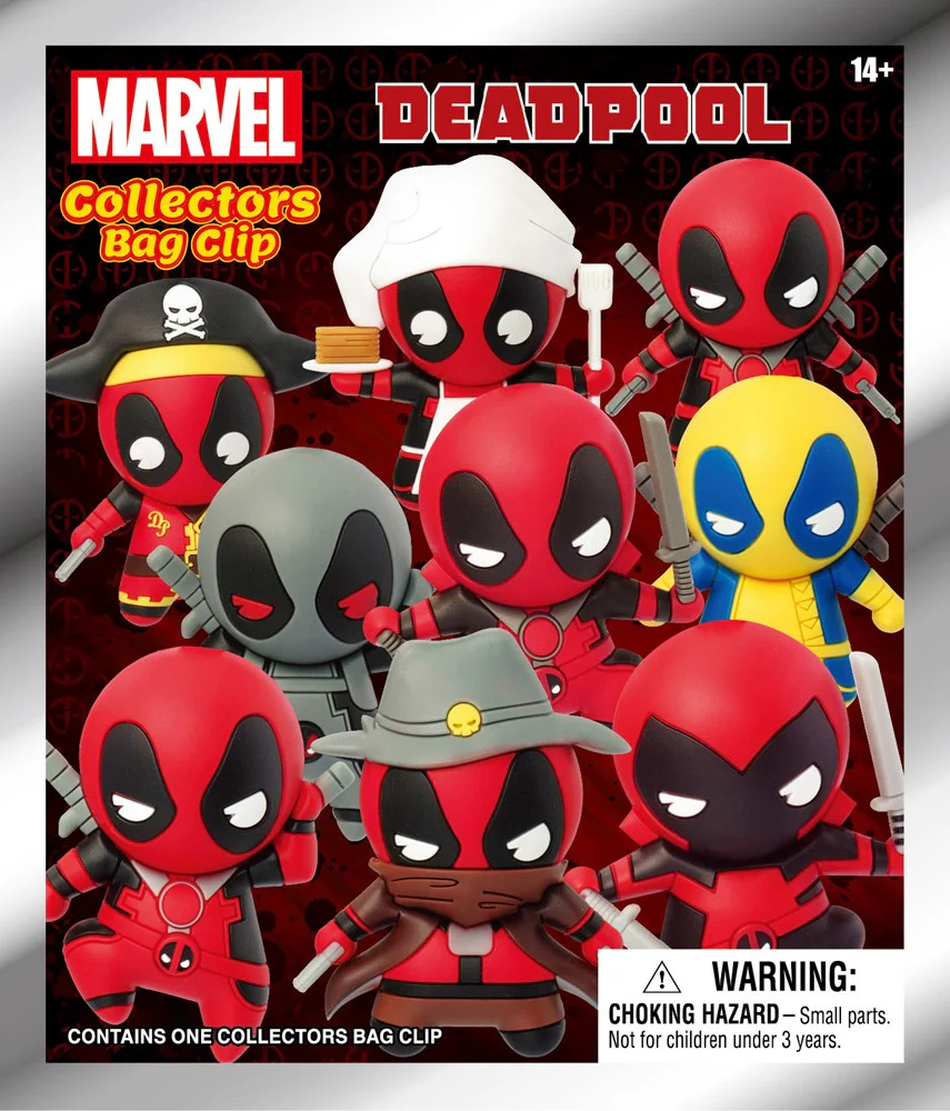Monogram: Marvel Deadpool 3D Foam Bag Clip Series 1 - Image 2