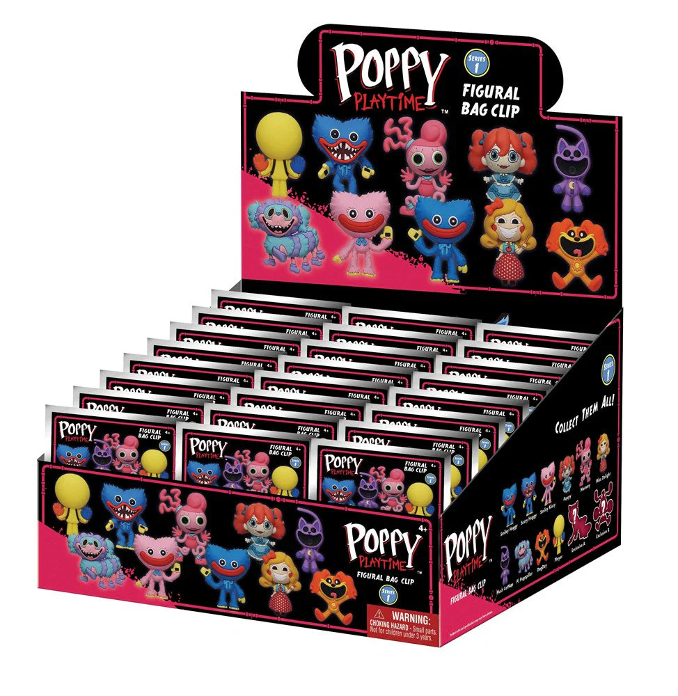 Monogram: Poppy Playtime 3D Foam Bag Clip, Series 1