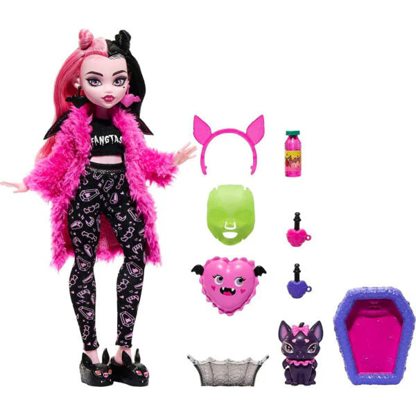 Monster High Creepover Doll - Draculaura By Mattel - Image 2