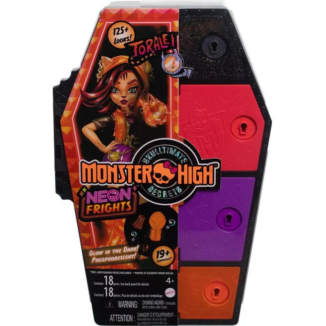 Monster High Skulltimates Secrets Neon Frights Series - Toralei By Mattel - Image 2