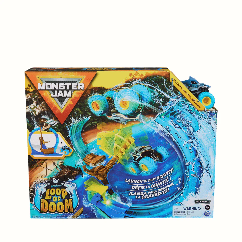 Monster Jam 1:64 Loop Of Doom Stunt Playset