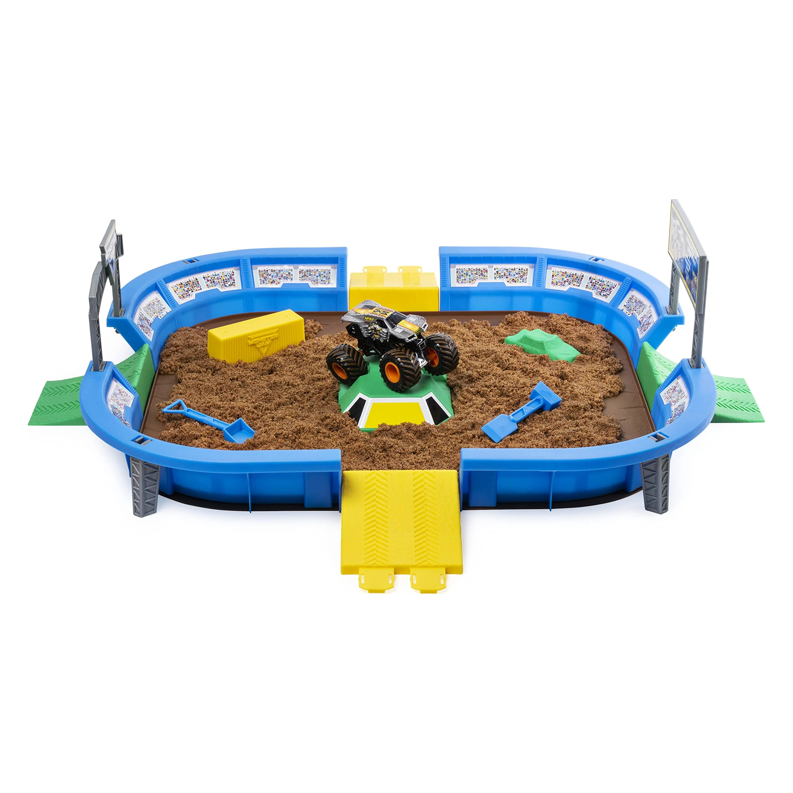 Monster Jam Kinetic Dirt Arena Playset - Image 2