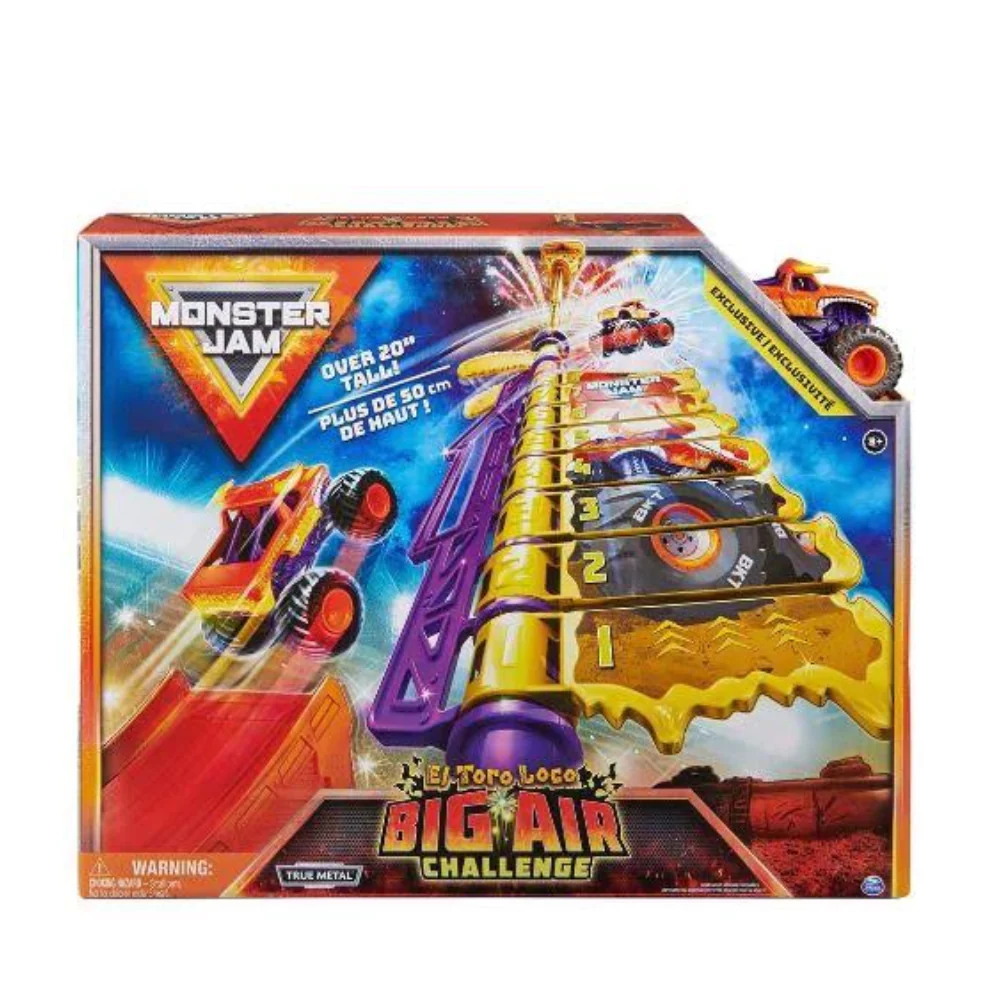 Monster Jam El Toro Loco Big Air Challenge 1;64 Scale Monster Truck