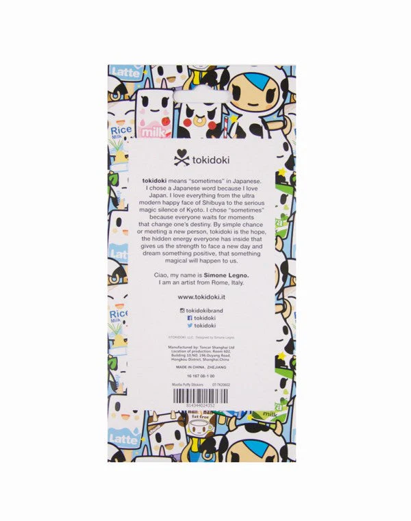 Tokidoki Moofia Puffy Stickers - Image 2