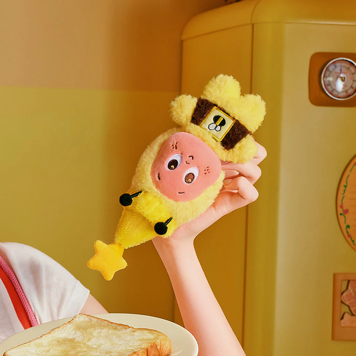 Moon Gelato Series Honey Plush Pendant By Pop Mart - Image 3