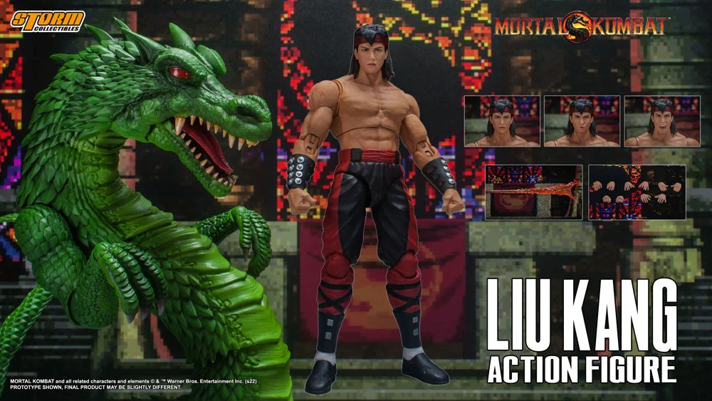 Mortal Kombat - Liu Kang Action Figure By Storm Collectibles - Image 2