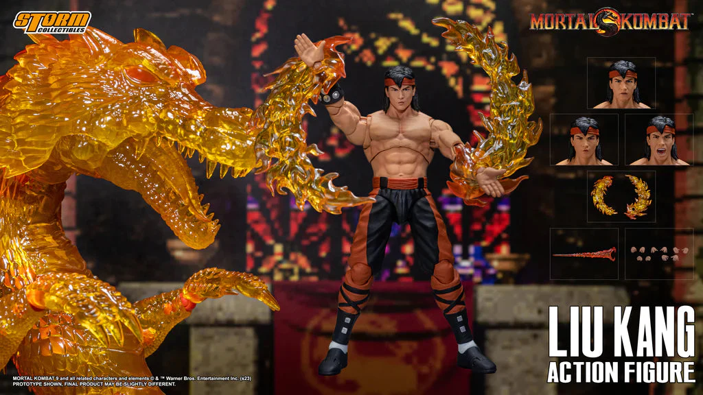 Mortal Kombat - Liu Kang (Special Ed.) Action Figure By Storm Collectibles - Image 2
