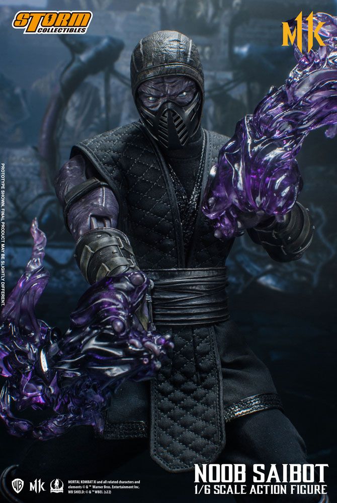 Mortal Kombat Noob Saibot Action Figure By Storm Collectibles - Image 3