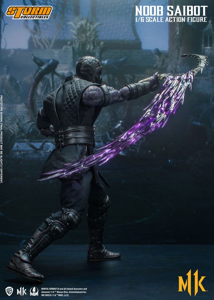Mortal Kombat Noob Saibot Action Figure By Storm Collectibles - Image 5