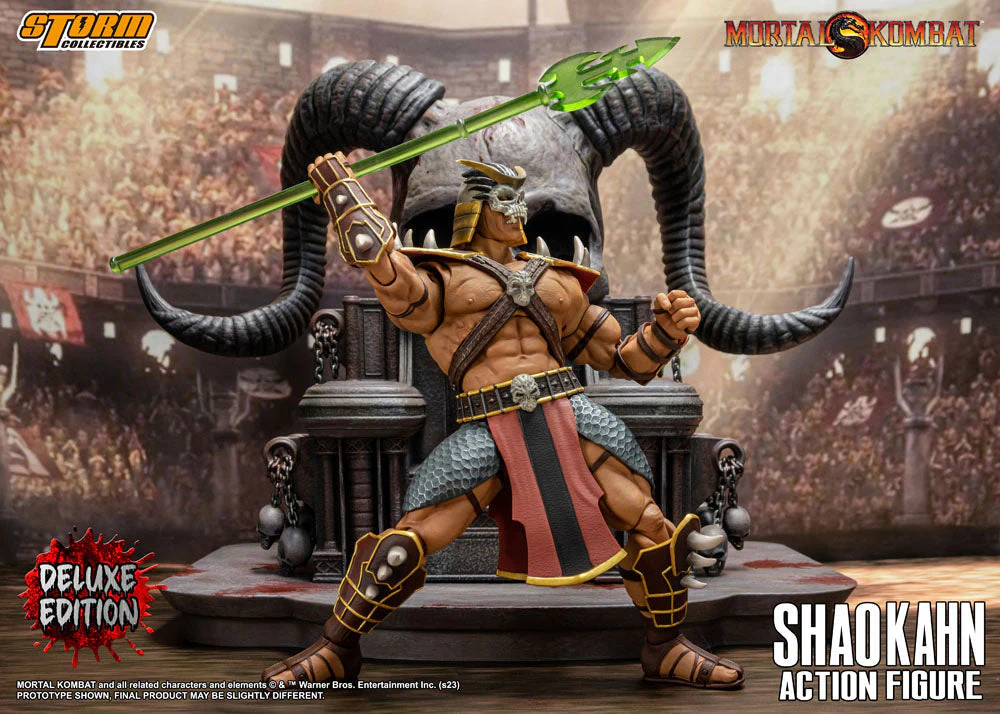 Mortal Kombat Shao Kahn Action Figure By Storm Collectibles - Image 4