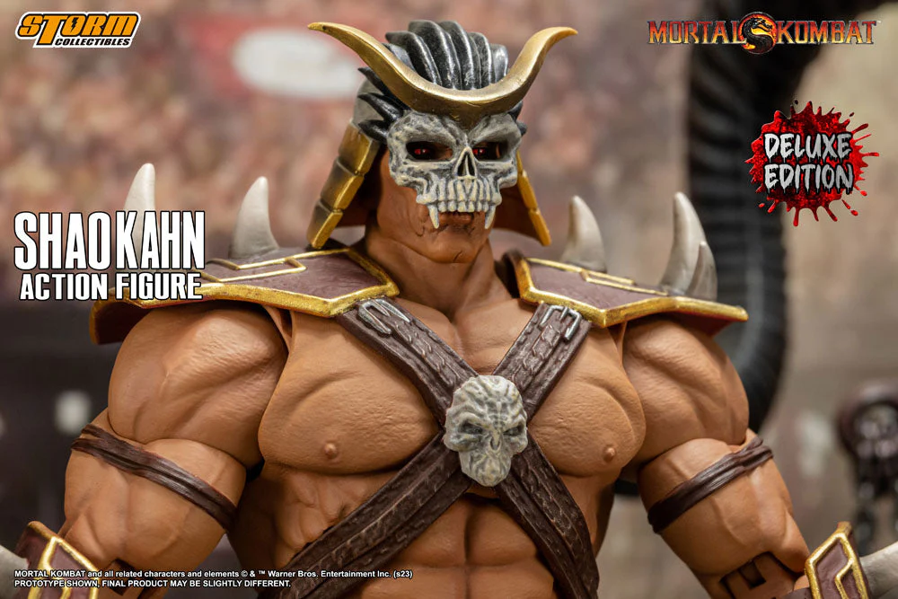 Mortal Kombat Shao Kahn Action Figure By Storm Collectibles - Image 6