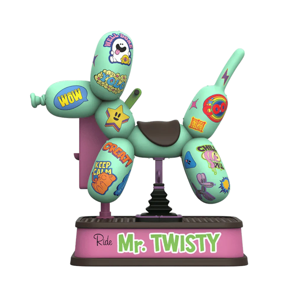 Mr. Twisty (Vandalised Edition) by Jason Freeny MIGHTY JAXX