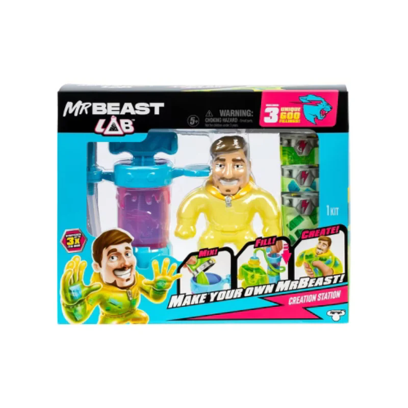 MRBEAST LAB HERO CREATOR MAKE YOUR OWN PK HAZMAT JIMMY - Image 2